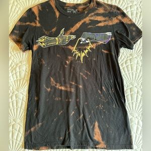 Custom bleach Black Panther shirt